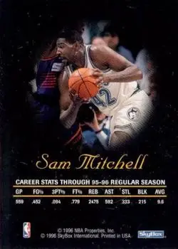 Back of Sam Mitchell