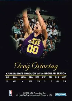 Back of Greg Ostertag