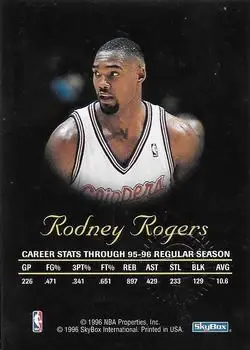Back of Rodney Rogers