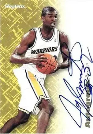 1996-97 SkyBox Premium #NNO Autographics Blue Ink Joe Smith