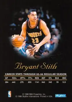 Back of Bryant Stith