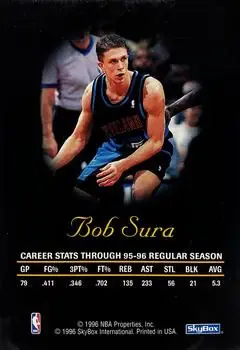 Back of Bob Sura