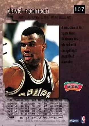 David Robinson back