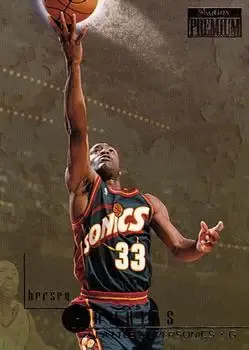 1996-97 SkyBox Premium #108 Hersey Hawkins