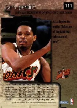 Back of Sam Perkins