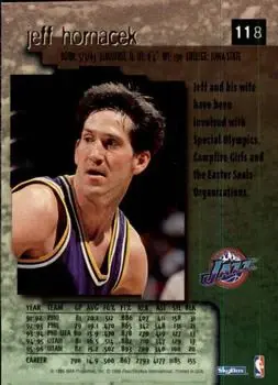 Back of Jeff Hornacek