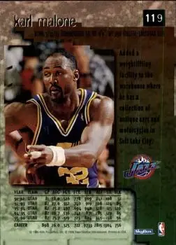 Back of Karl Malone