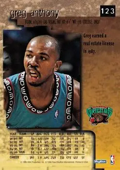 Back of Greg Anthony