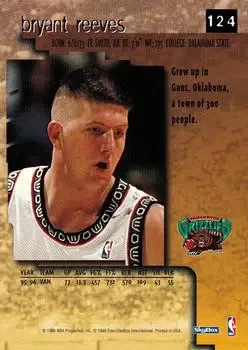 Back of Bryant Reeves