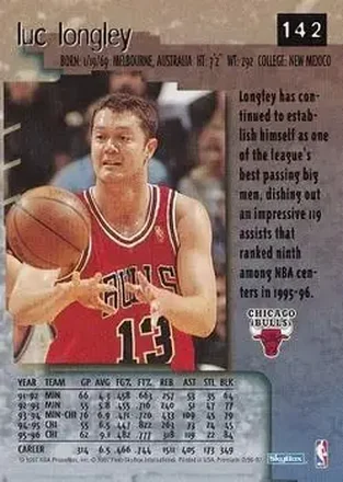 Luc Longley back