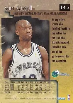 Back of Sam Cassell