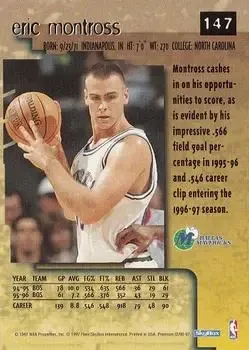 Back of Eric Montross