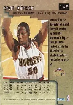 Back of Ervin Johnson