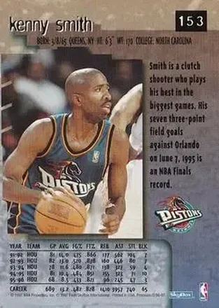 Kenny Smith back