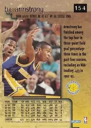 B.J. Armstrong back