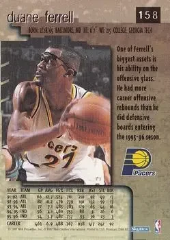 Back of Duane Ferrell