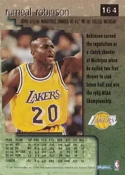 Back of Rumeal Robinson