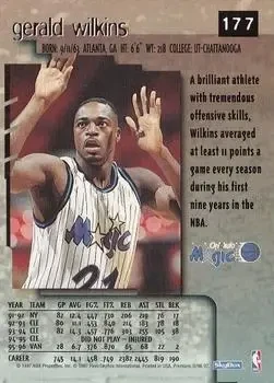 Back of Gerald Wilkins