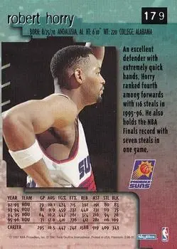 Back of Robert Horry