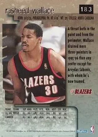 Rasheed Wallace back