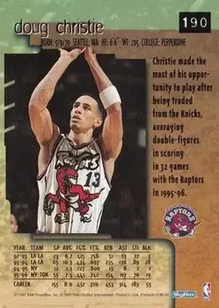 Doug Christie back