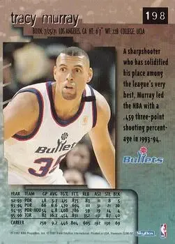 Back of Tracy Murray