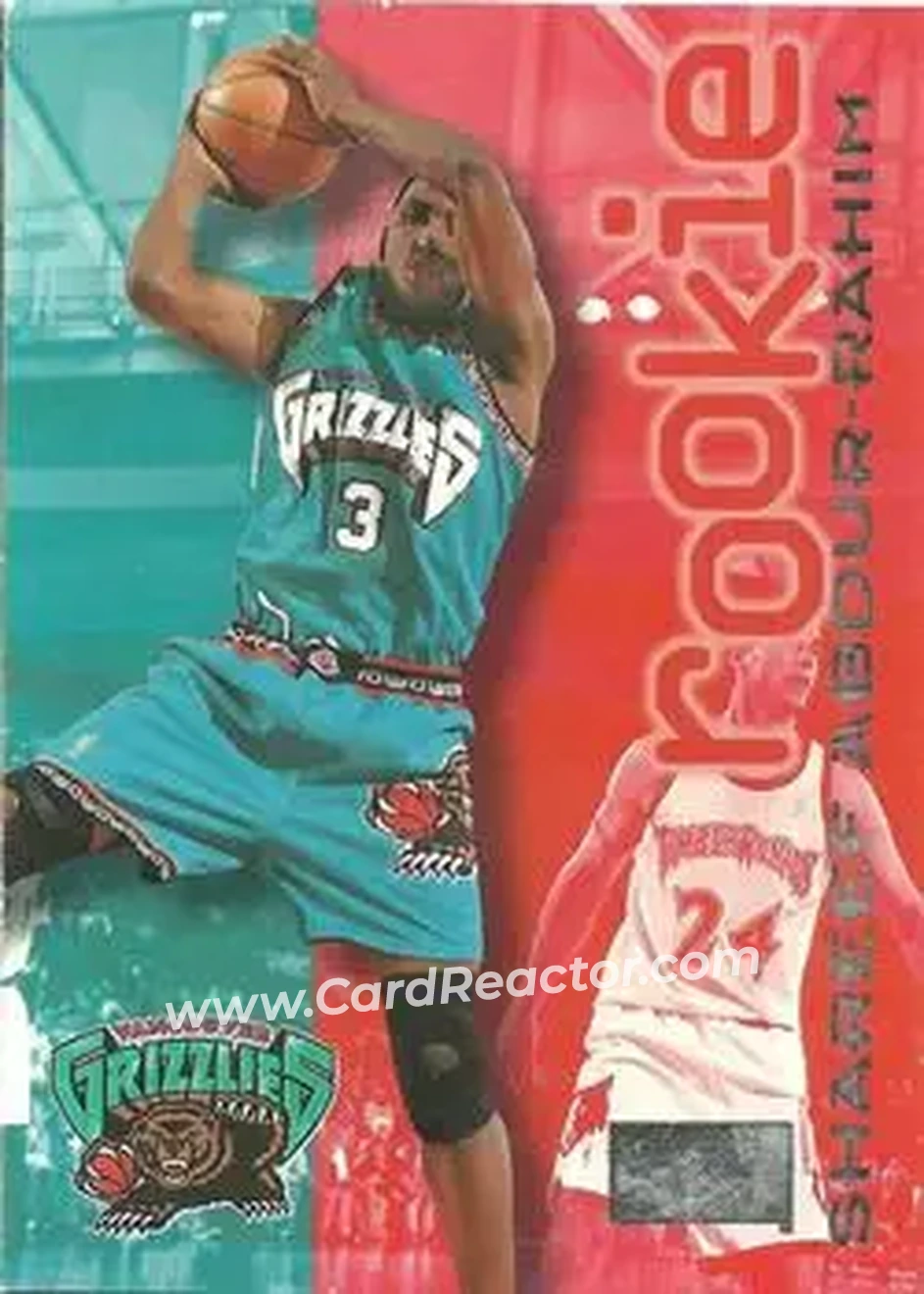Enlarged card image