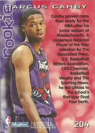 Marcus Camby back