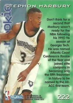 Back of Stephon Marbury