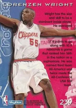 Back of Lorenzen Wright