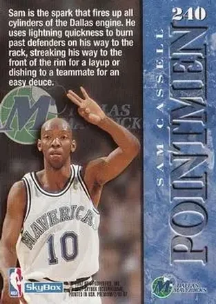 Sam Cassell back