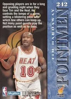 Back of Tim Hardaway