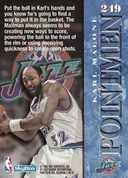 Back of Karl Malone