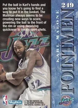 Back of Karl Malone