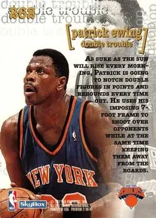 Patrick Ewing back