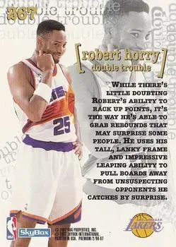 Back of Robert Horry
