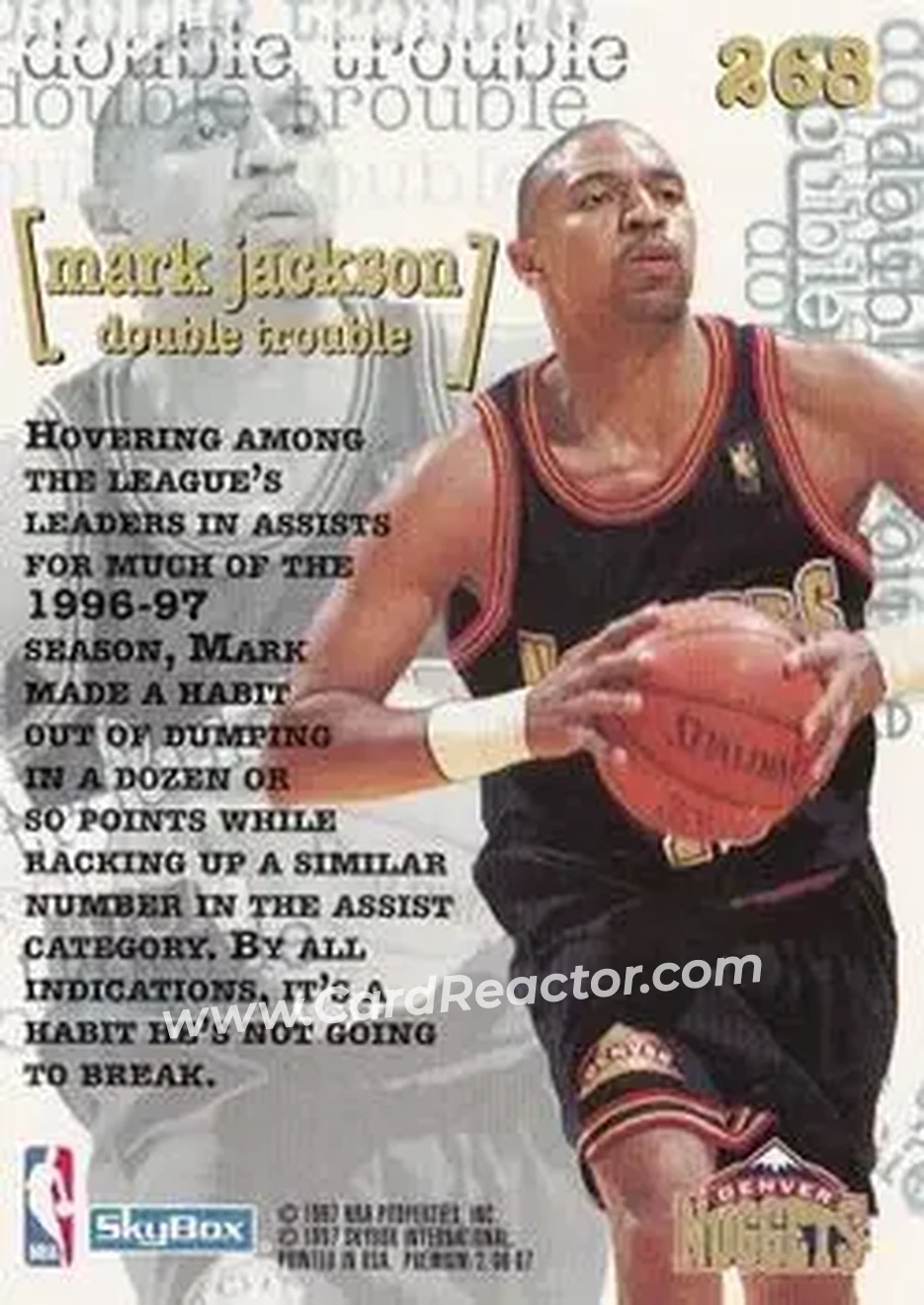 Enlarged card image