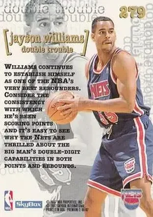Jayson Williams back