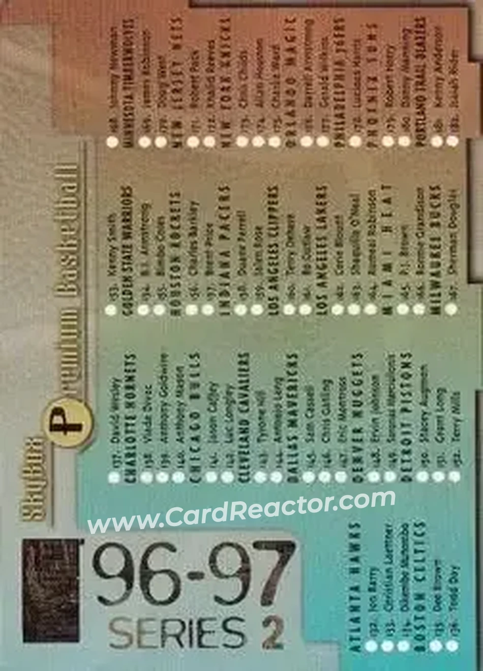 Enlarged card image