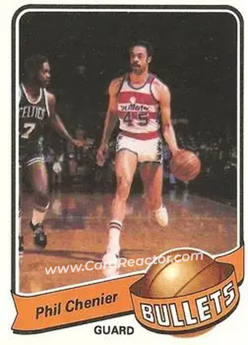 1979-80 Topps #103 - Phil Chenier - Washington Bullets - Front