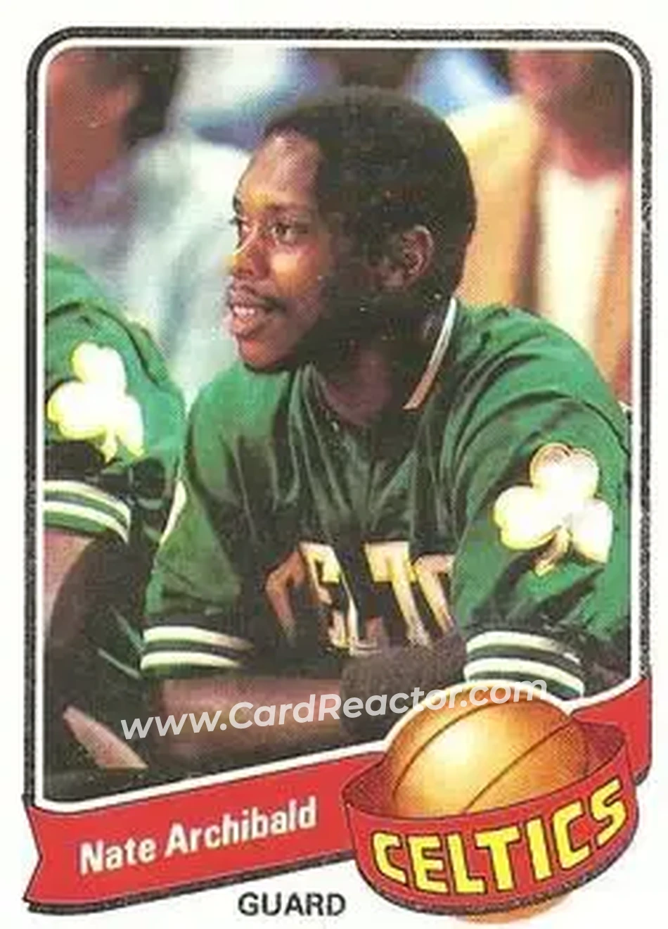 1979-80 Topps #110 - Nate Archibald - Boston Celtics - Front