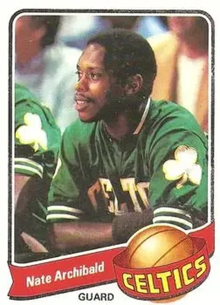 1979-80 Topps #110 - Nate Archibald - Boston Celtics