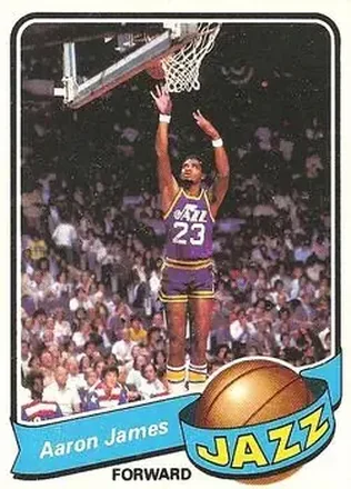 1979-80 Topps #111 - Aaron James - Utah Jazz