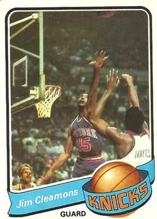 1979-80 Topps #112 - Jim Cleamons - New York Knicks