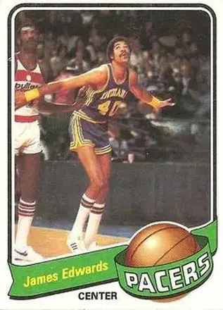 1979-80 Topps #113 - James Edwards - Indiana Pacers