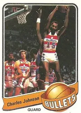 1979-80 Topps #116 - Charles Johnson - Washington Bullets