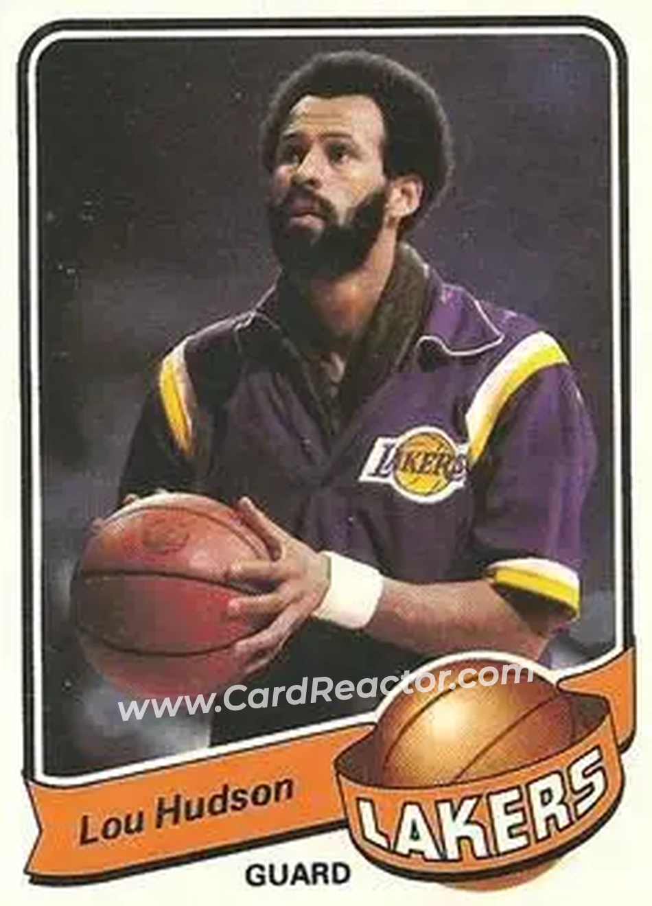 1979-80 Topps #119 - Lou Hudson - Los Angeles Lakers - Front 1979-80 Topps #119 - Lou Hudson - Los Angeles Lakers - Front