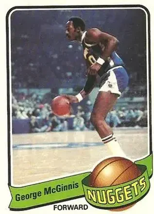 1979-80 Topps #125 - George McGinnis - Denver Nuggets