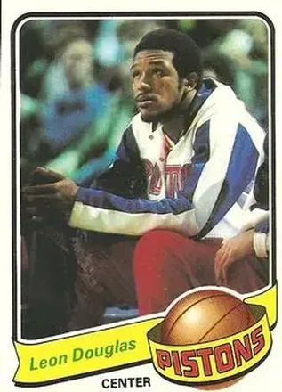 1979-80 Topps #126 - Leon Douglas - Detroit Pistons