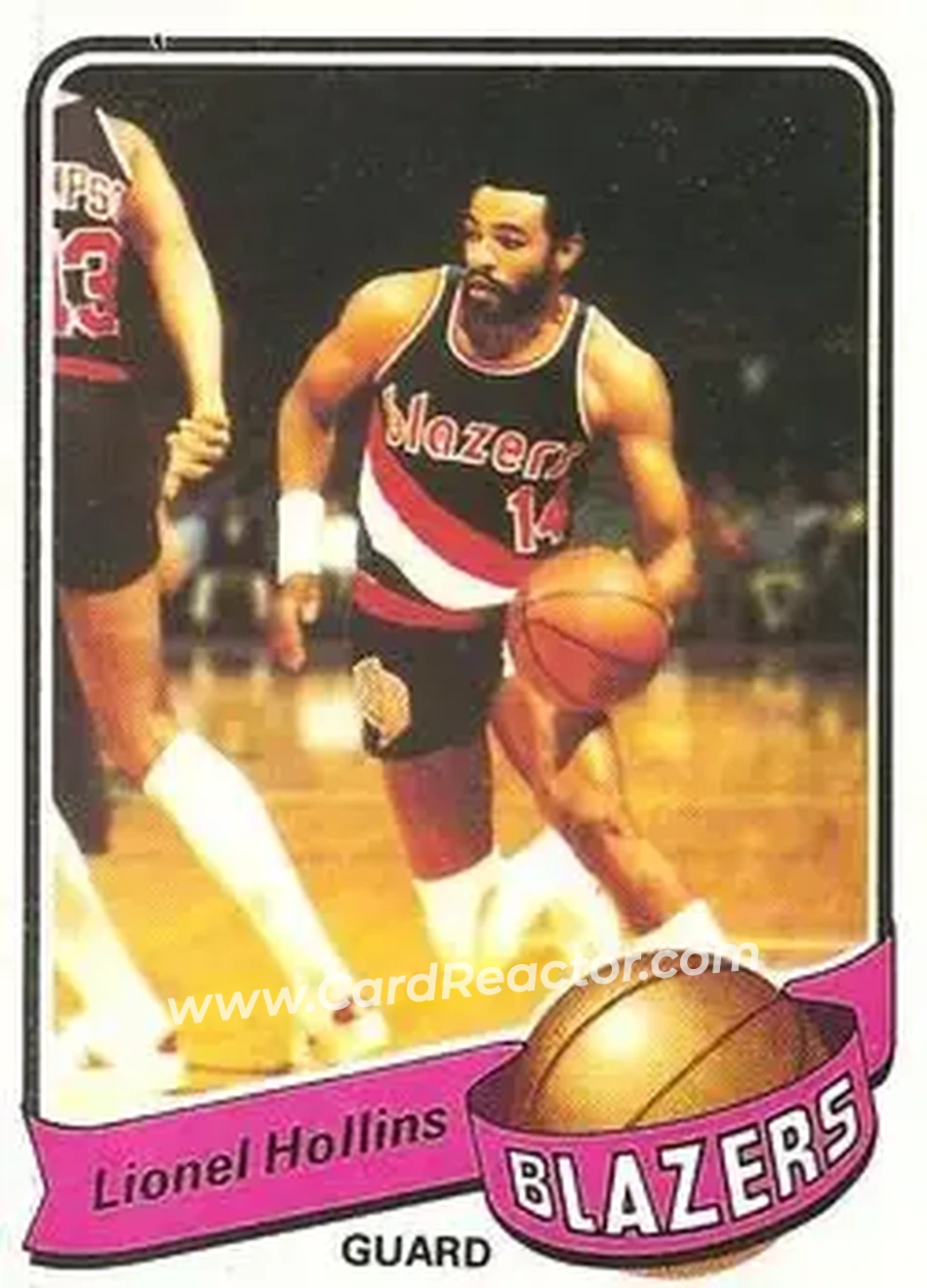 1979-80 Topps #129 - Lionel Hollins - Portland Trail Blazers - Front 1979-80 Topps #129 - Lionel Hollins - Portland Trail Blazers - Front